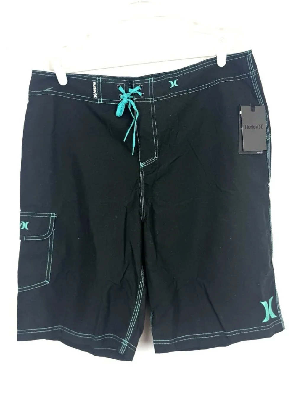 Hurley Mens One And Only Boardshort Black, Size 34